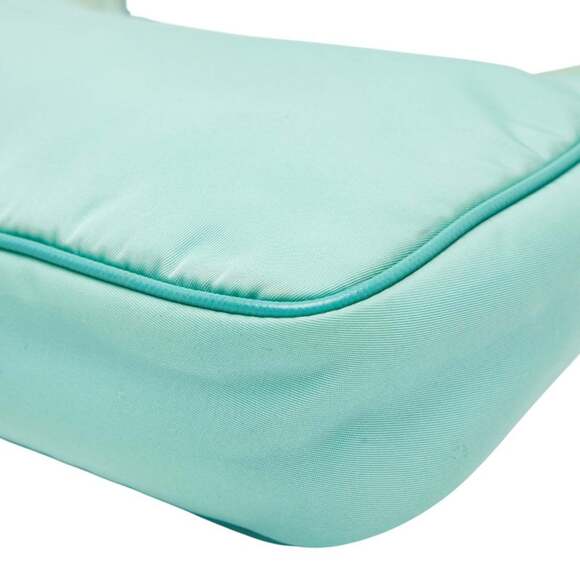 PRADA Green Leather Shoulder Bag - Picture 6 of 10